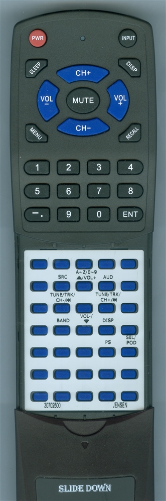 JENSEN 30702500 replacement Redi Remote