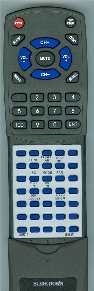 JENSEN JIMS211I replacement Redi Remote