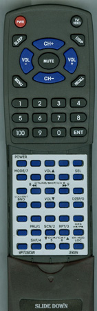 JENSEN MP5720MCWR replacement Redi Remote