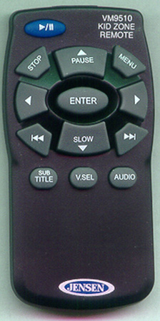 JENSEN Y437A1 VM9510 KID ZONE Genuine OEM original Remote