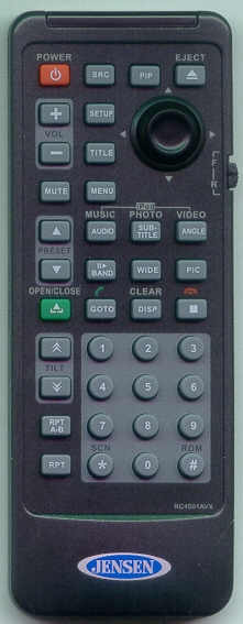 JENSEN 30702220 RC4501AVX Genuine  OEM original Remote