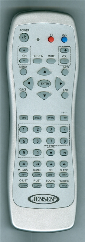 JENSEN PSVCJE1911 Genuine OEM original Remote
