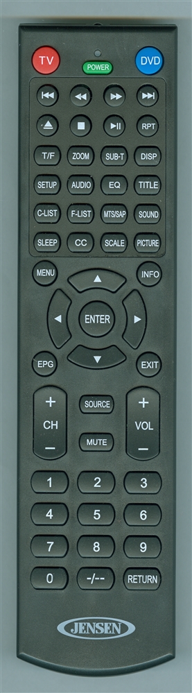 JENSEN PSVCJE2412LED Genuine OEM original Remote