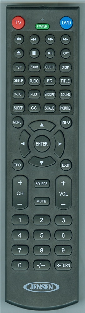 JENSEN PXXRC15US Genuine OEM original Remote