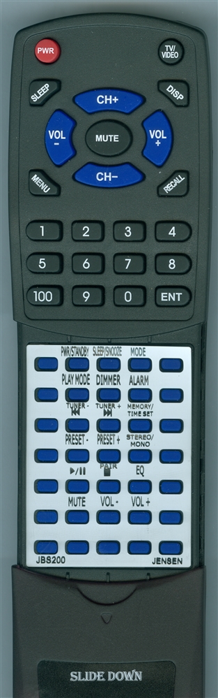 JENSEN JBS200 replacement Redi Remote