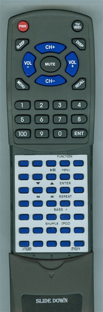 JENSEN JITS260I replacement Redi Remote