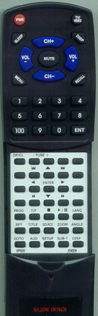 JENSEN PSVCDV2011 Custom Built Redi Remote