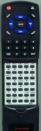 JENSEN Y434A1 replacement Redi Remote