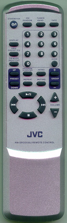 JVC B-RE-JVC RMSRCEX30J Genuine OEM original Remote