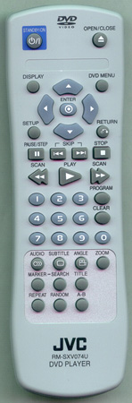 JVC LG-AKB32722901 RMSXV074U Genuine OEM original Remote