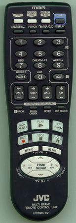 JVC LP20303-012A LP20303012 Genuine OEM original Remote