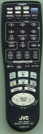 JVC LP20303-015A Genuine OEM original Remote