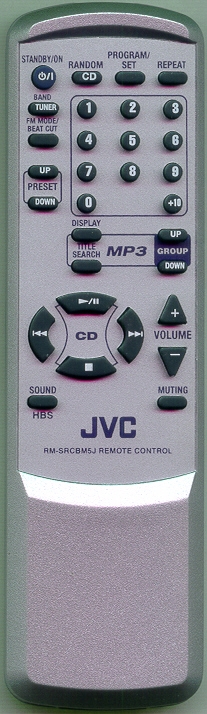JVC OWU-RE-JVC RMSRCBM5J Refurbished Genuine OEM Original Remote