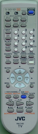 JVC RM-C18G-1H RMC18G Genuine  OEM original Remote