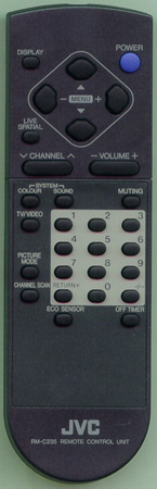JVC RM-C235-1C RMC235 Genuine OEM original Remote