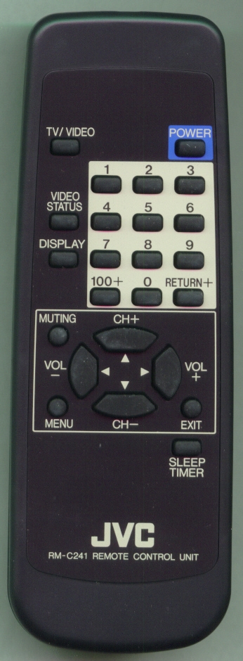 JVC RM-C241-1H RMC241 Refurbished Genuine OEM Original Remote