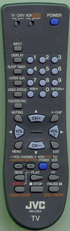 JVC RM-C253-1H RMC253 Genuine OEM original Remote