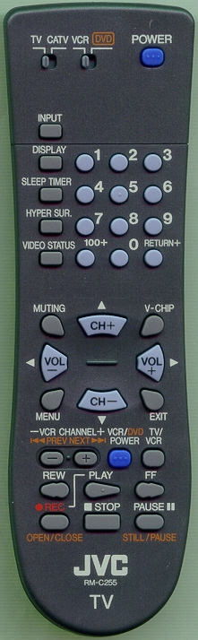JVC RM-C255-1H RMC255 Refurbished Genuine OEM Original Remote
