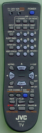 JVC RM-C256-1H RMC256 Genuine  OEM original Remote