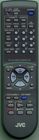 JVC RM-C343-3A RMC343 Genuine  OEM original Remote