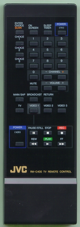 JVC RM-C400-KD RMC400 Refurbished Genuine OEM Original Remote