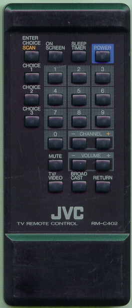 JVC RM-C402-KD RMC402 Refurbished Genuine OEM Original Remote
