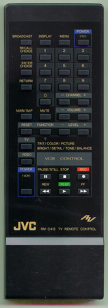 JVC RM-C412-KD-T-SA RMC412 Genuine  OEM original Remote