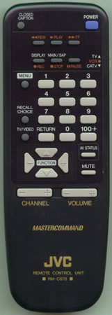 JVC RM-C678-1H RMC678 Genuine OEM original Remote