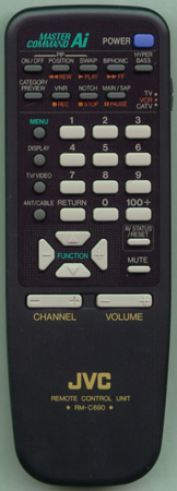 JVC RM-C687-KD-H RMC687 Genuine OEM original Remote