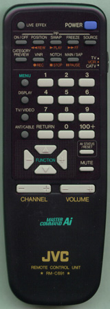 JVC RM-C686-KD-H RMC686 Genuine OEM original Remote