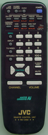 JVC RM-C692-KD-H RMC692 Genuine  OEM original Remote