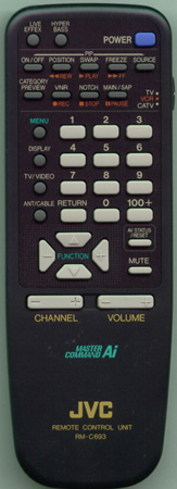 JVC RM-C693-KD-H Genuine  OEM original Remote