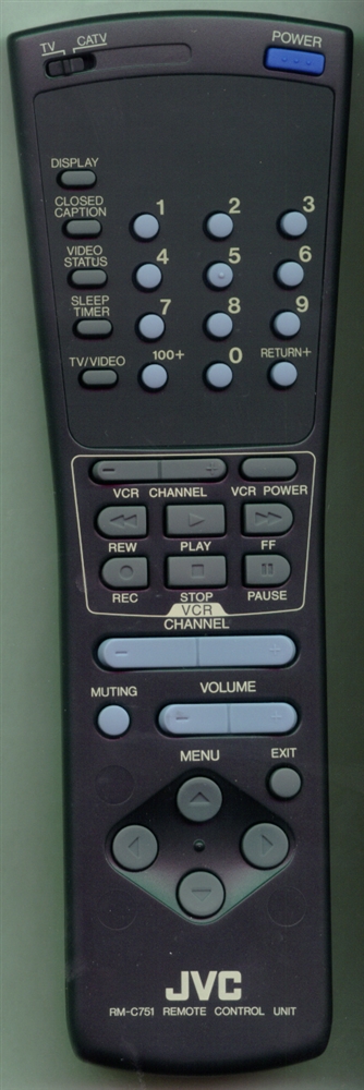 JVC RM-C751-1C RMC751 Refurbished Genuine OEM Original Remote