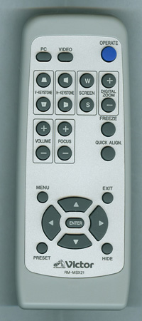 JVC RM-MSX21 RMMSX21 Genuine OEM original Remote