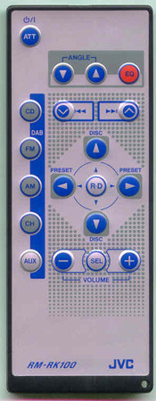 JVC RM-RK100 RMRK100 Genuine OEM original Remote