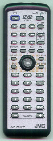 JVC RM-RK220 RMRK220 Genuine OEM original Remote