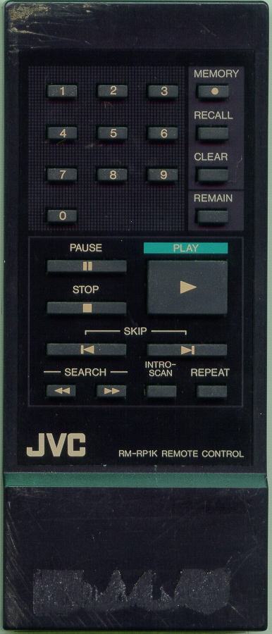 JVC RM-RP1K RMRP1K Refurbished Genuine OEM Original Remote
