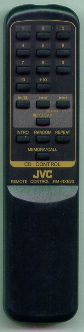 JVC RM-RX620 RMRX620 Refurbished Genuine OEM Original Remote