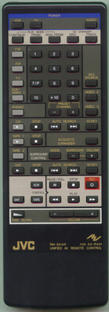 JVC RM-SA441 RMSA441 Genuine  OEM original Remote
