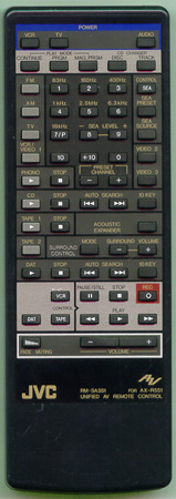 JVC RM-SA551 RMSA551 Genuine  OEM original Remote