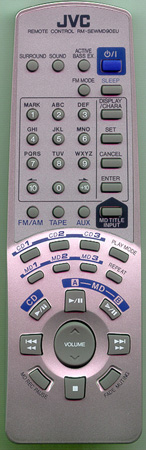 JVC RM-SEWMD90EU RMSEWMD90U Genuine OEM original Remote