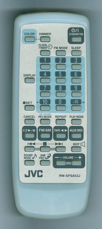 JVC RM-SFSA52J RMSFSA52J Genuine  OEM original Remote