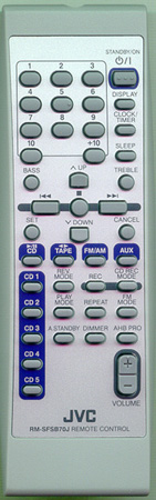 JVC RM-SFSB70J RMSFSB70J Genuine  OEM original Remote