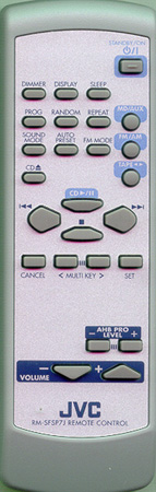 JVC RM-SFSP7J Genuine OEM original Remote
