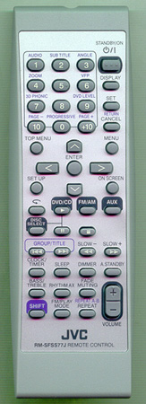 JVC RM-SFSS77J RMSFSS77J Genuine OEM original Remote
