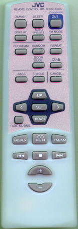 JVC RM-SFSSD1000J Genuine OEM original Remote