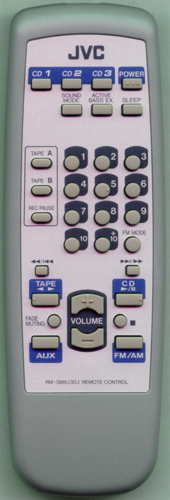 JVC RM-SMXJ30J Refurbished Genuine OEM Original Remote