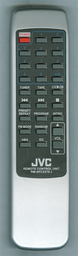 JVC RM-SPCX270J RMSPCX270J Refurbished Genuine OEM Original Remote