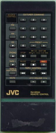 JVC RM-SR250 RMSR250 Genuine OEM original Remote