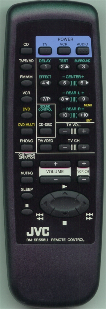JVC RM-SR558U RMSR558U Refurbished Genuine OEM Original Remote